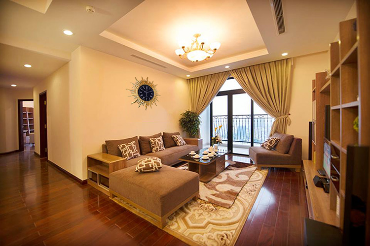 Đồng Hồ Trang Trí Nghệ Thuật DM01V Họa Tiết Mặt Trời