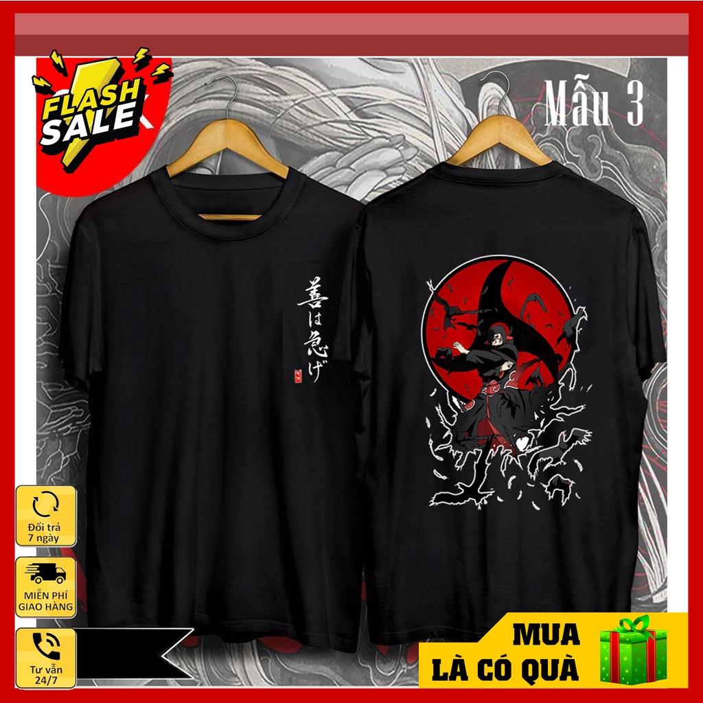 Áo Anime in hình Uchiha Itachi - Áo Naruto siêu đẹp, giá rẻ nhất