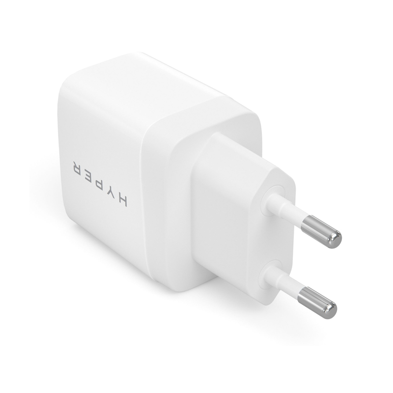 Sạc nhanh dành cho iPhone 14/13/12 HYPERJUICE 2 cổng 20W Charger Small size-HJ205EU-Hàng chính hãng