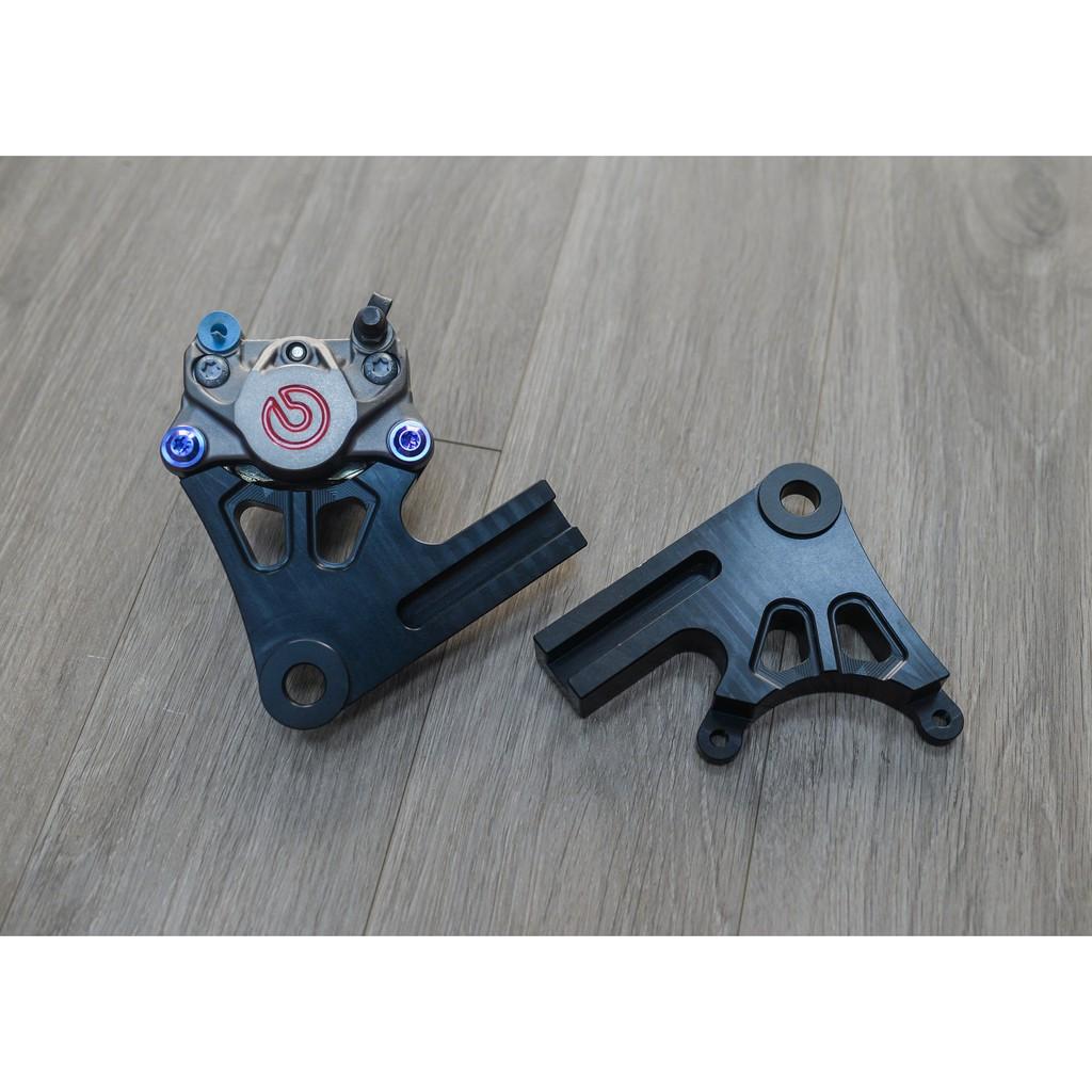 PAD PHANH DÀNH CHO YAMAHA R15V3/ MT15/ XSR155 đĩa sau 2pits đối xứng. Pad phanh CNC Nguyên Khối