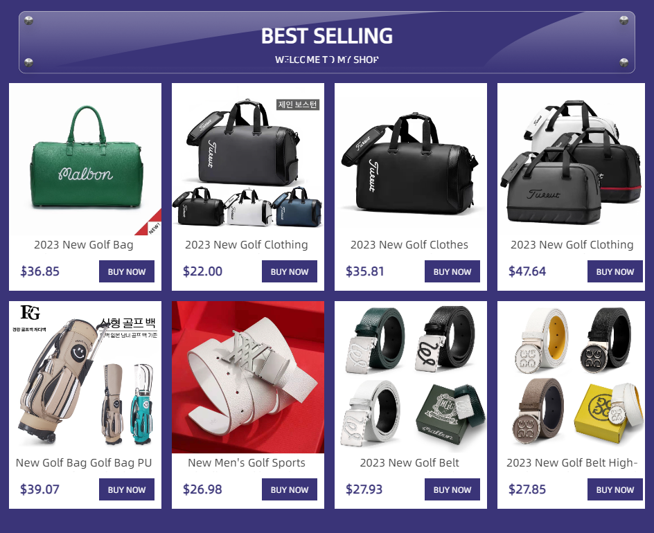 2023 Vành đai golf mới bằng da chất lượng cao nam Thể thao giải trí thời trang thương hiệu Hàn Quốc Belt Golf Belt Color: White