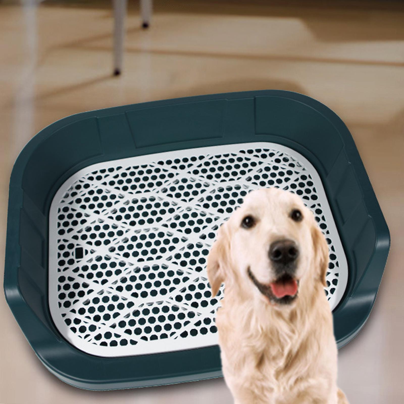 Pet Litter Tray Cat Potty Toilet Small Animals Litter Dog Pan Litter Box