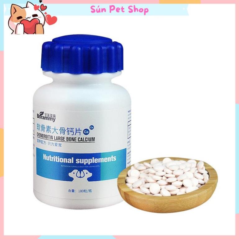 Viên nén chăm sóc sức khỏe đặc biệt cho chó mèo - Bổ sung canxi, vi lượng, men tiêu hóa, dưỡng lông