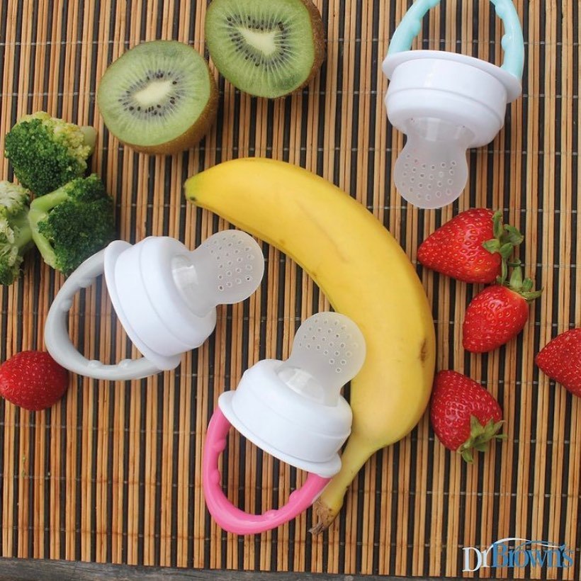 [ TF005/06/07 ] Túi nhai chống hóc Dr.Brown's, chất liệu silicone ( 4m+ )