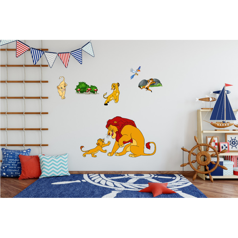 Decal trang  trí phòng bé số 26