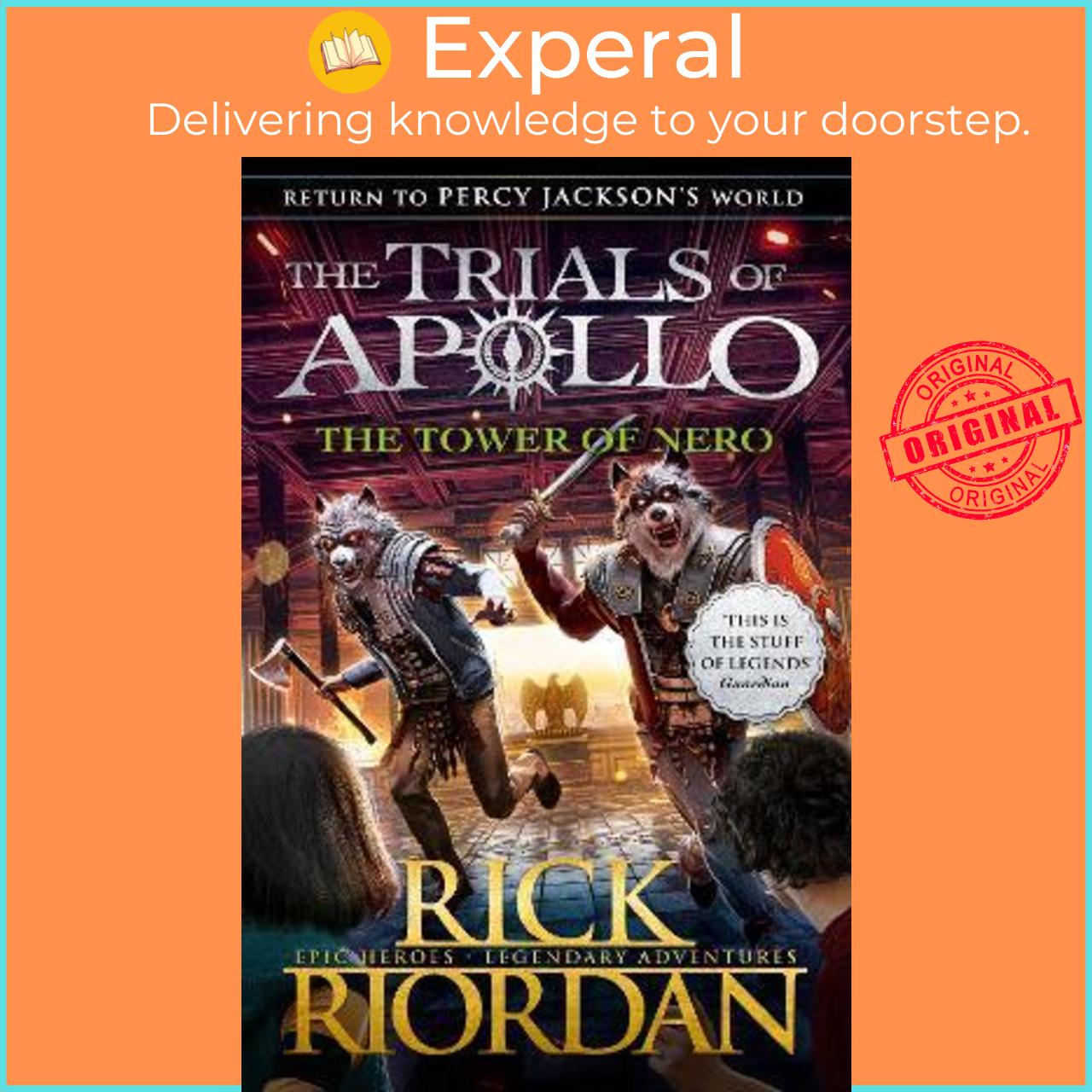 Sách - The Tower of Nero (The Trials of Apollo Book 5) by Rick Riordan (UK edition, paperback)