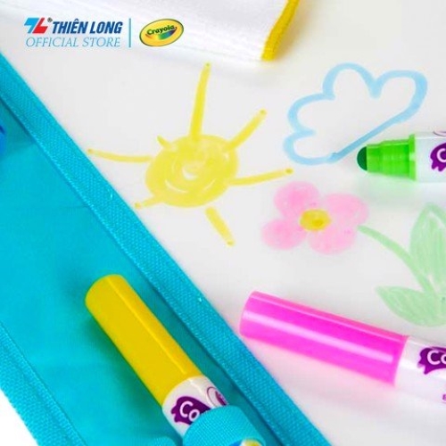 Bộ thảm tập tô màu cho bé - có thể xóa được Crayola Color &amp; Erase Mat