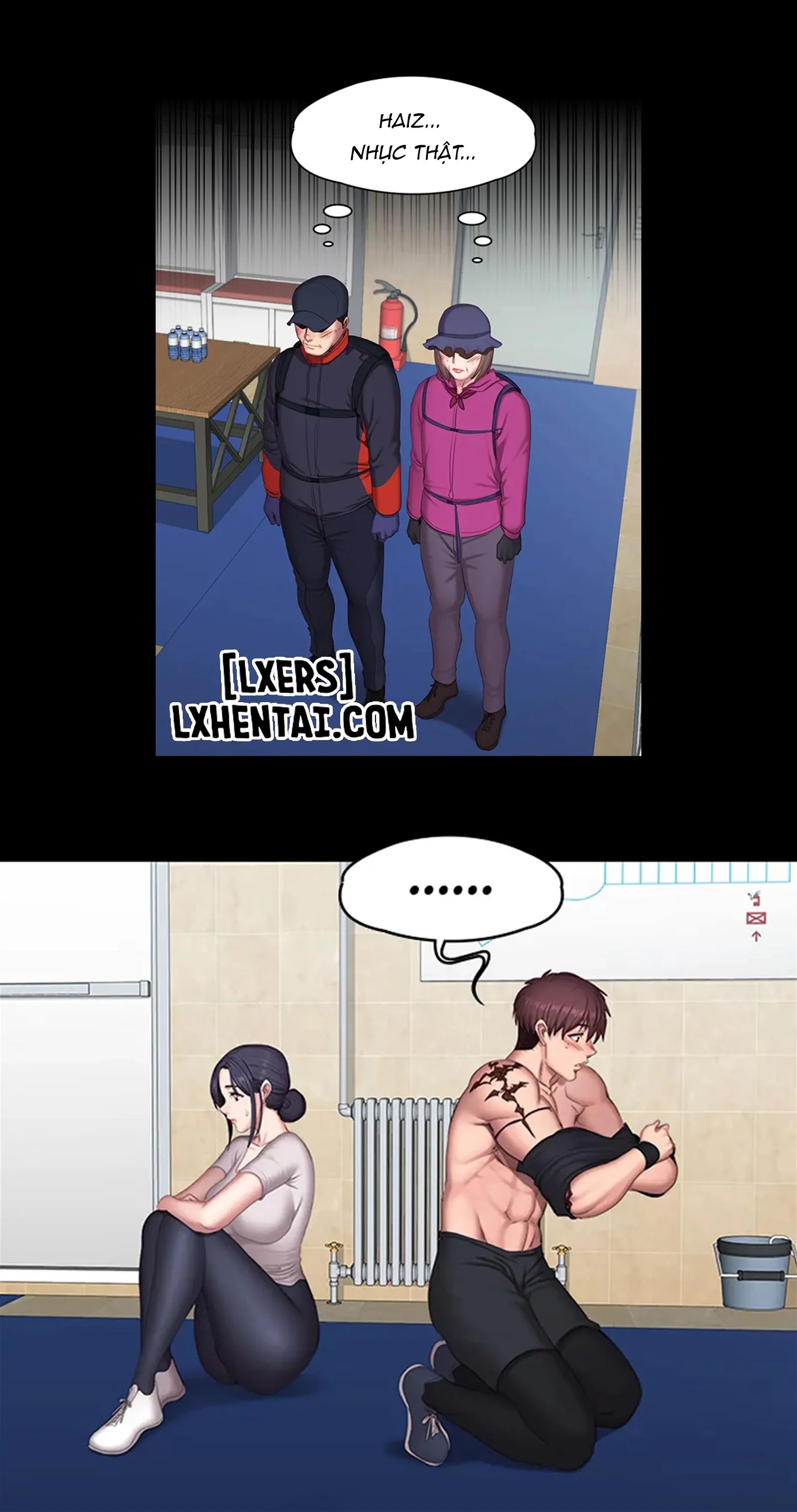 huấn luyện viên phòng thể hình - không che chapter 67 15