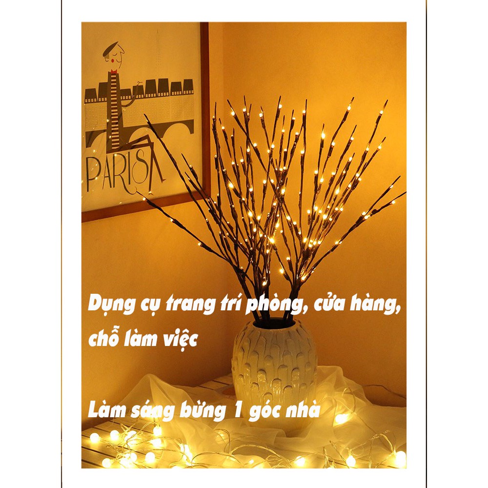 Đèn led trang trí hình nhánh cây khô cho phòng ngủ,phòng khách, quán