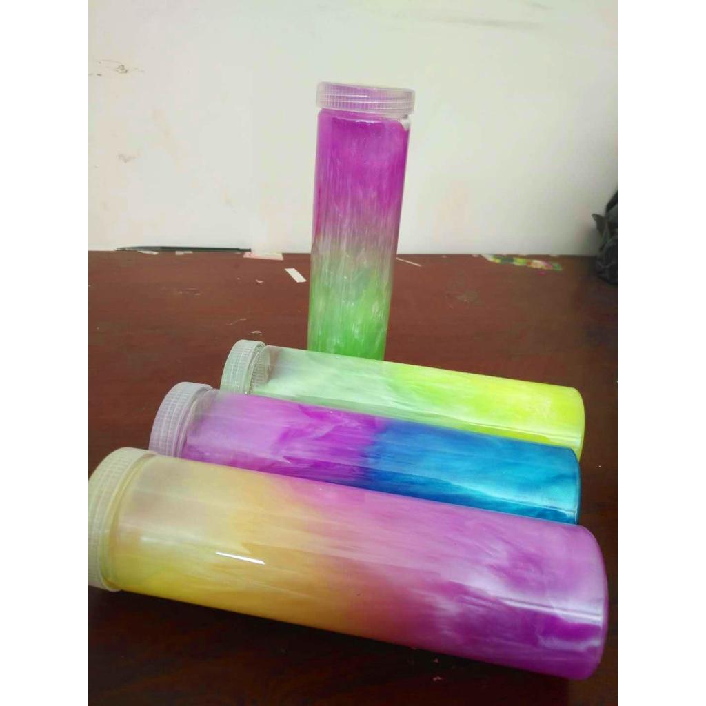 SLIME 3 MÀU GALAXY DẢI NGÂN HÀ LOẠI TO cực đẹp thiết kế độc đáo ấn tượng Đồ chơi Slam Gudetama Squishy