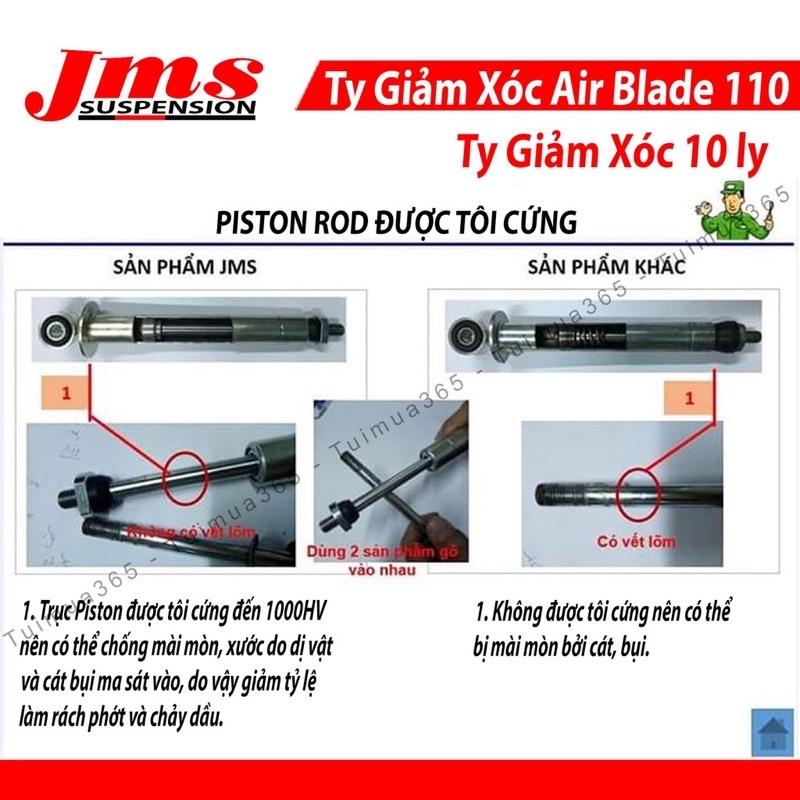 Ty phuộc sau JMS Việt Nhật các dòng xe, AB110, AB125, Wave S110, RS, Sirius, Sirius Fi, Nouvo LX