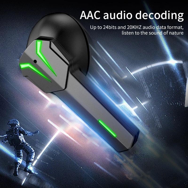 TZUZL Tai Nghe Không Dây Bluetooth 5.2 Chống Nước Kèm Hộp Sạc