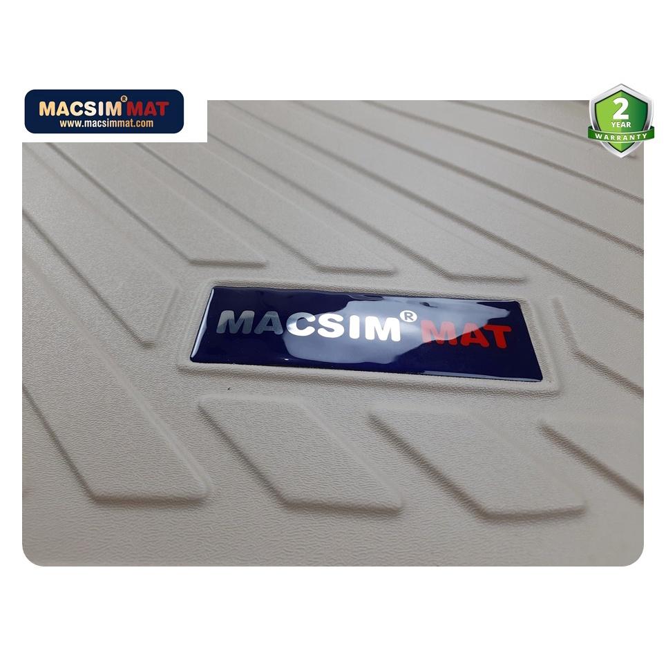 Hình ảnh Thảm lót cốp xe ô tô Honda City 2018-đến nay nhãn hiệu Macsim chất liệu TPV cao cấp màu đen(D0287)