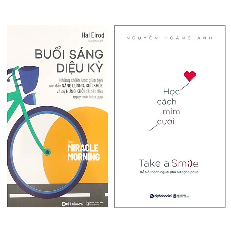 Combo Sách Kỹ Năng Sống :  Buổi Sáng Diệu Kỳ  +  Học Cách Mỉm Cười