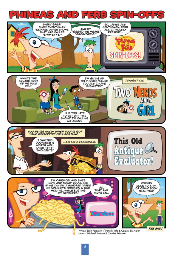Sách ngoại văn: Phineas And Ferb - Classic Comics Collection Vol. 4