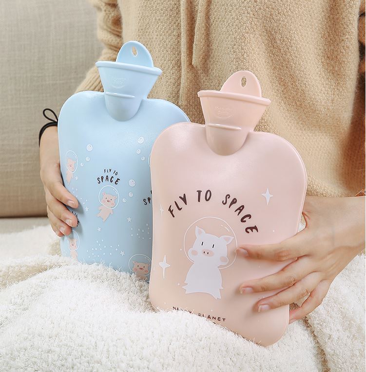 Túi Chườm Nóng Lạnh Cute Pig  Big Size 1300ml ( Tặng Kèm Túi Vải Bông Mềm Mại)