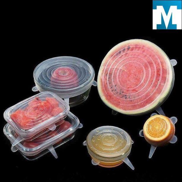 SET 6 NẮP ÚP BÁT SILICON SIÊU DAI