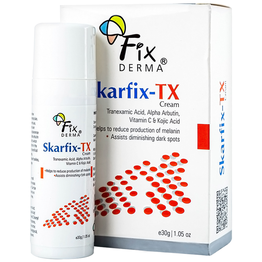 Kem Dưỡng Da Mờ Thâm Nám, Tàn Nhang Fixderma Skarfix-TX Cream 30g