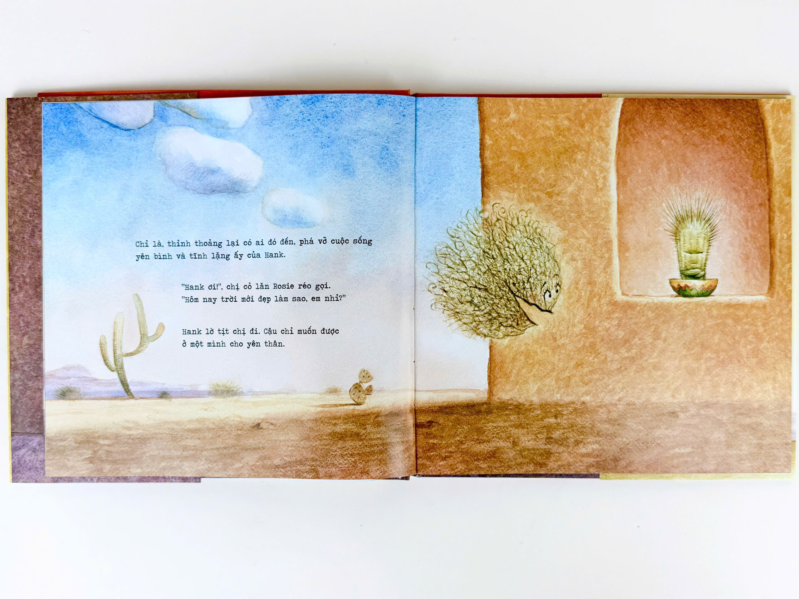 Sách - Xương rồng cũng cần lắm một cái ôm (truyện cho bé từ 3 tuổi+) - Bìa cứng