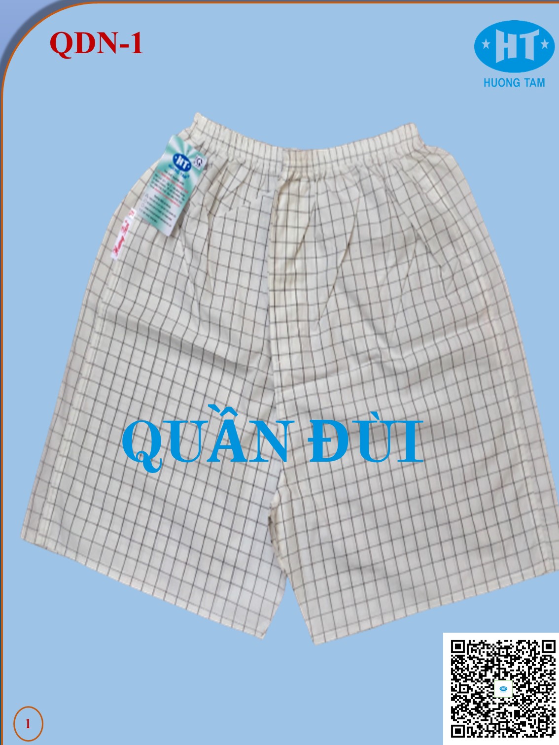 Quần Đùi HUONGTAM  nam cao cấp(QDN). Chất liệu vải loại tốt: mềm mại, thoáng mát, không phai màu
