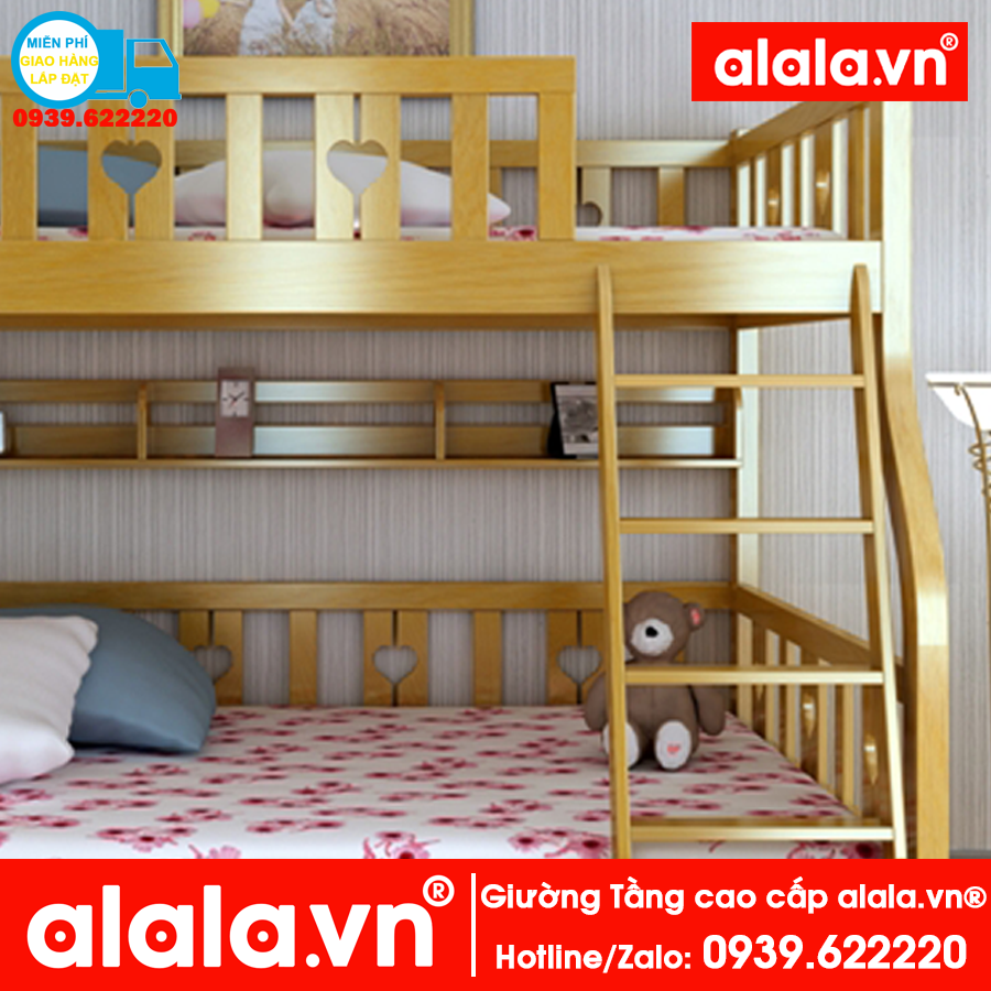 Giường Tầng ALALA 1m2, 1m4 - Thương Hiệu alala.vn - ALALA102