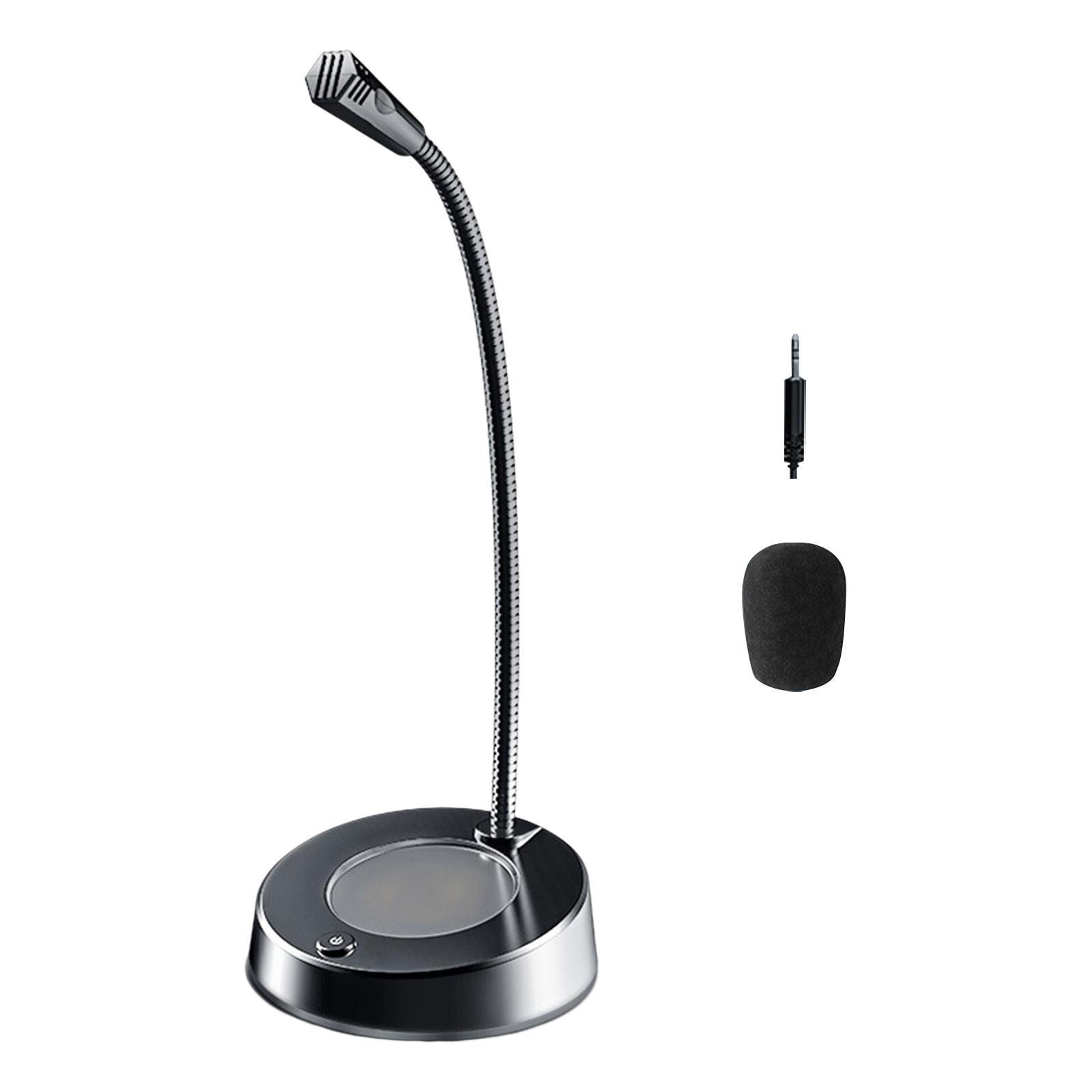 USB Computer Microphone 360 Gooseneck Design for Meetings Desktop PC Youtube