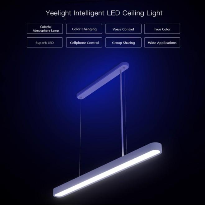 Hình ảnh ĐÈN LED THẢ TRẦN THÔNG MINH XIAOMI YEELIGHT YLDL01YL – BẢN QUỐC TẾ - HÀNG CHÍNH HÃNG