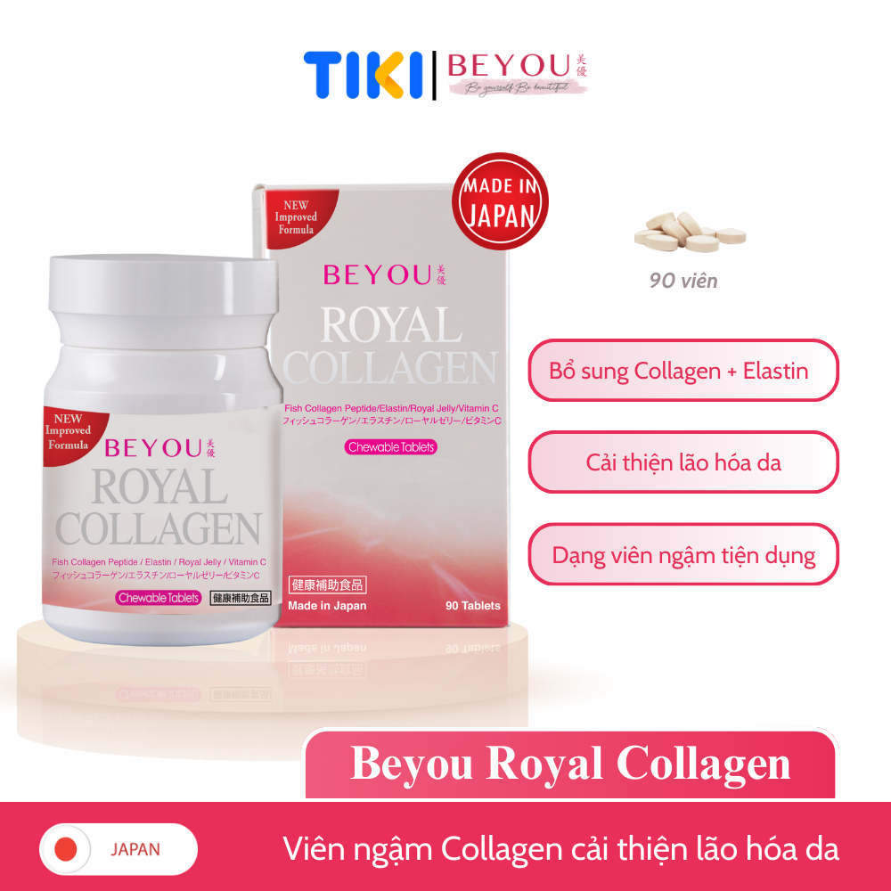 BEYOU Royal Collagen - Làm chậm quá trình lão hóa da, tăng độ đàn hồi cho da