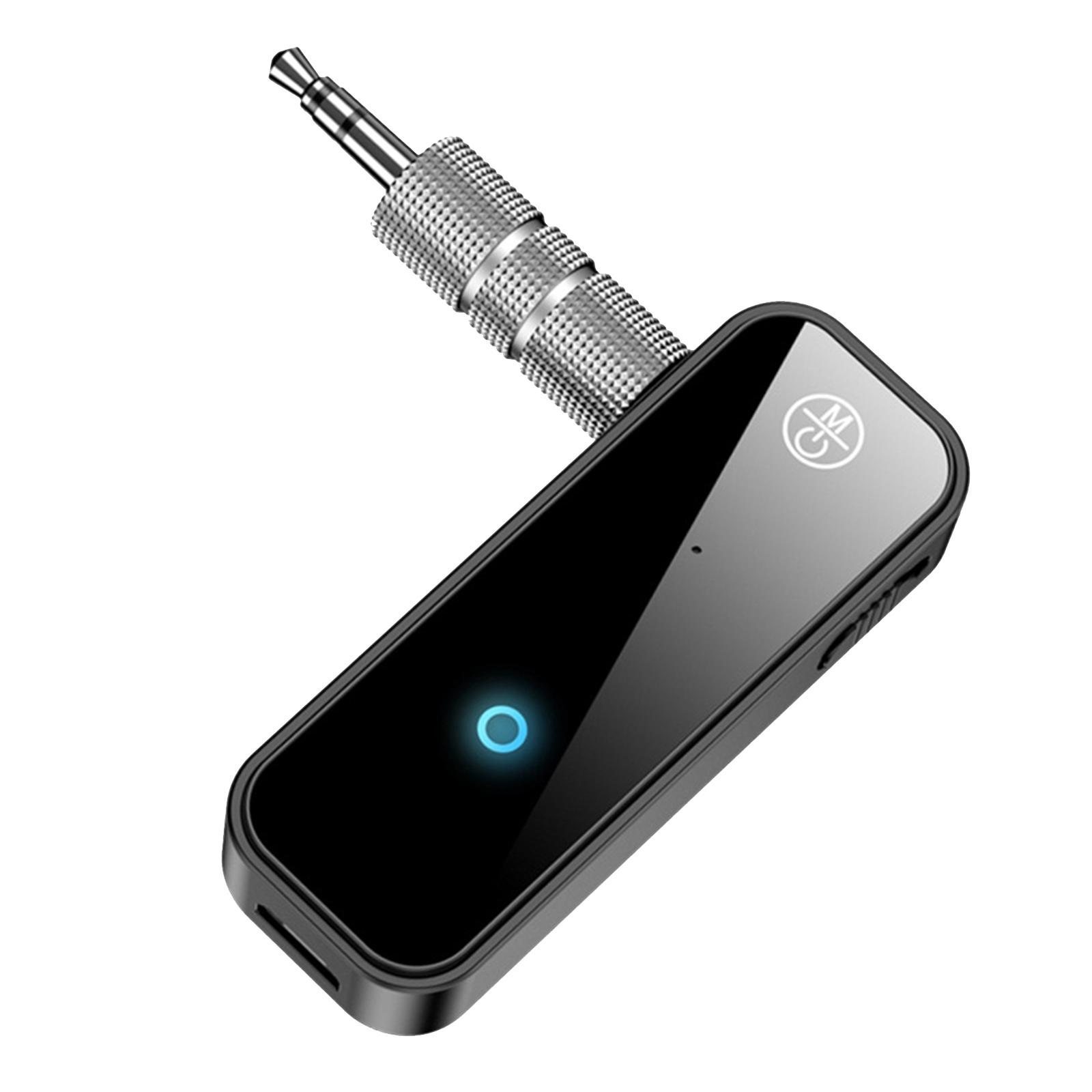 Portable Audio Bluetooth Receiver Adapter 3.5mm for TV Car PC