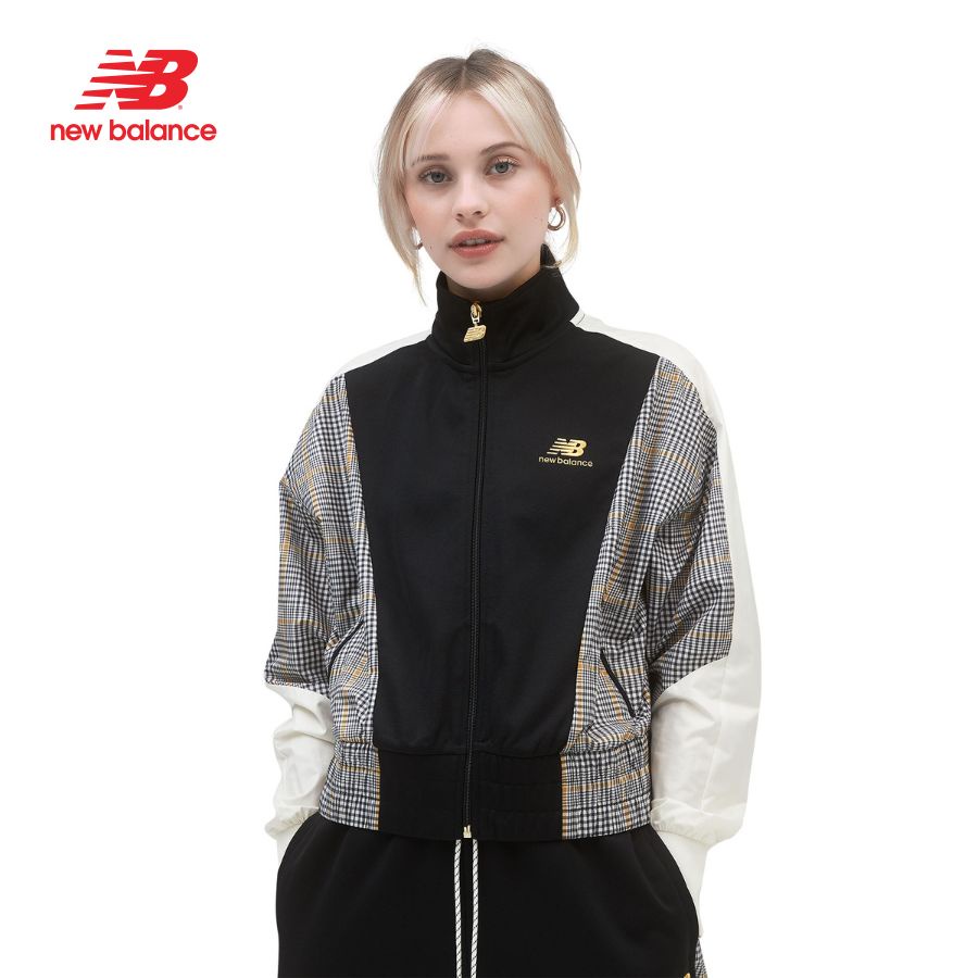 Áo khoác thời trang nữ New Balance Athletics Higher Learning Stripe Track - WJ13506 (form Quốc tế