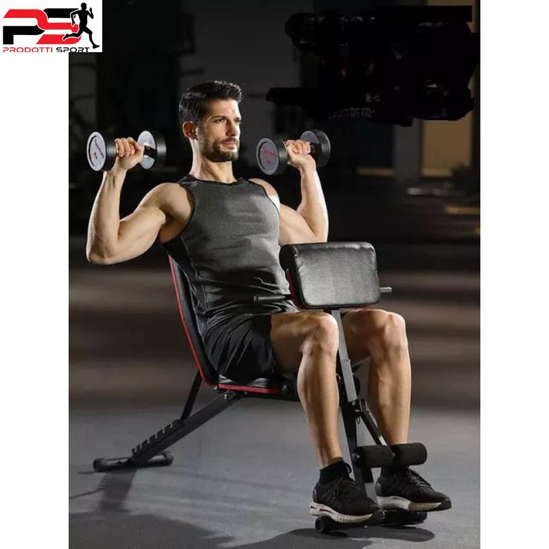 Ghế tập tạ đa năng P189,tập gym,ghế nằm đẩy tạ tay tiện lợi bền đẹp