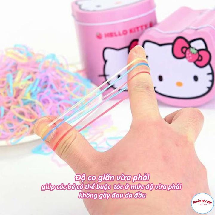 Hộp Chun Buộc Tóc HELLO KITTY Dễ Thương Cho Bé - 00170