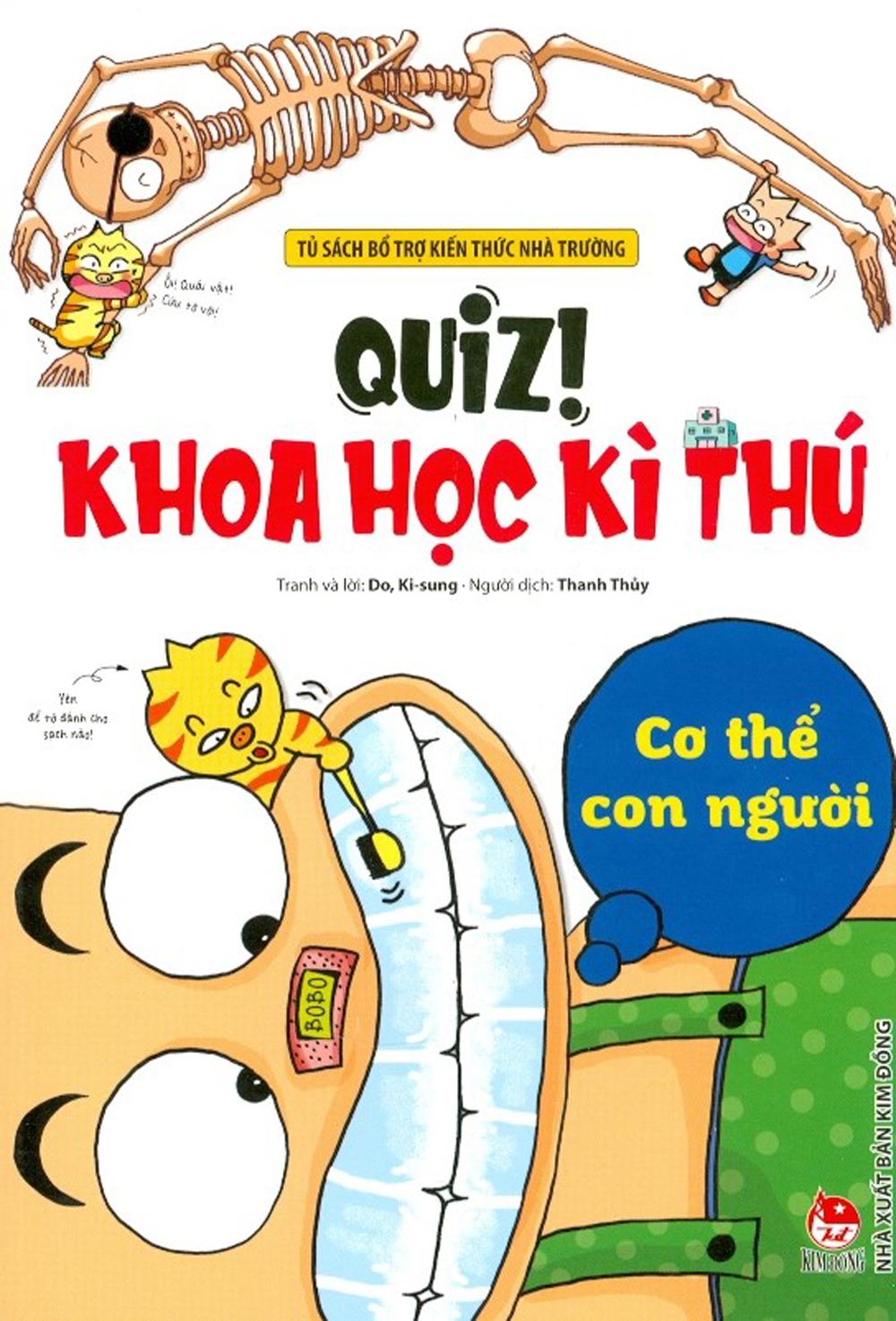 Quiz! Khoa học kì thú – Cơ thể con người