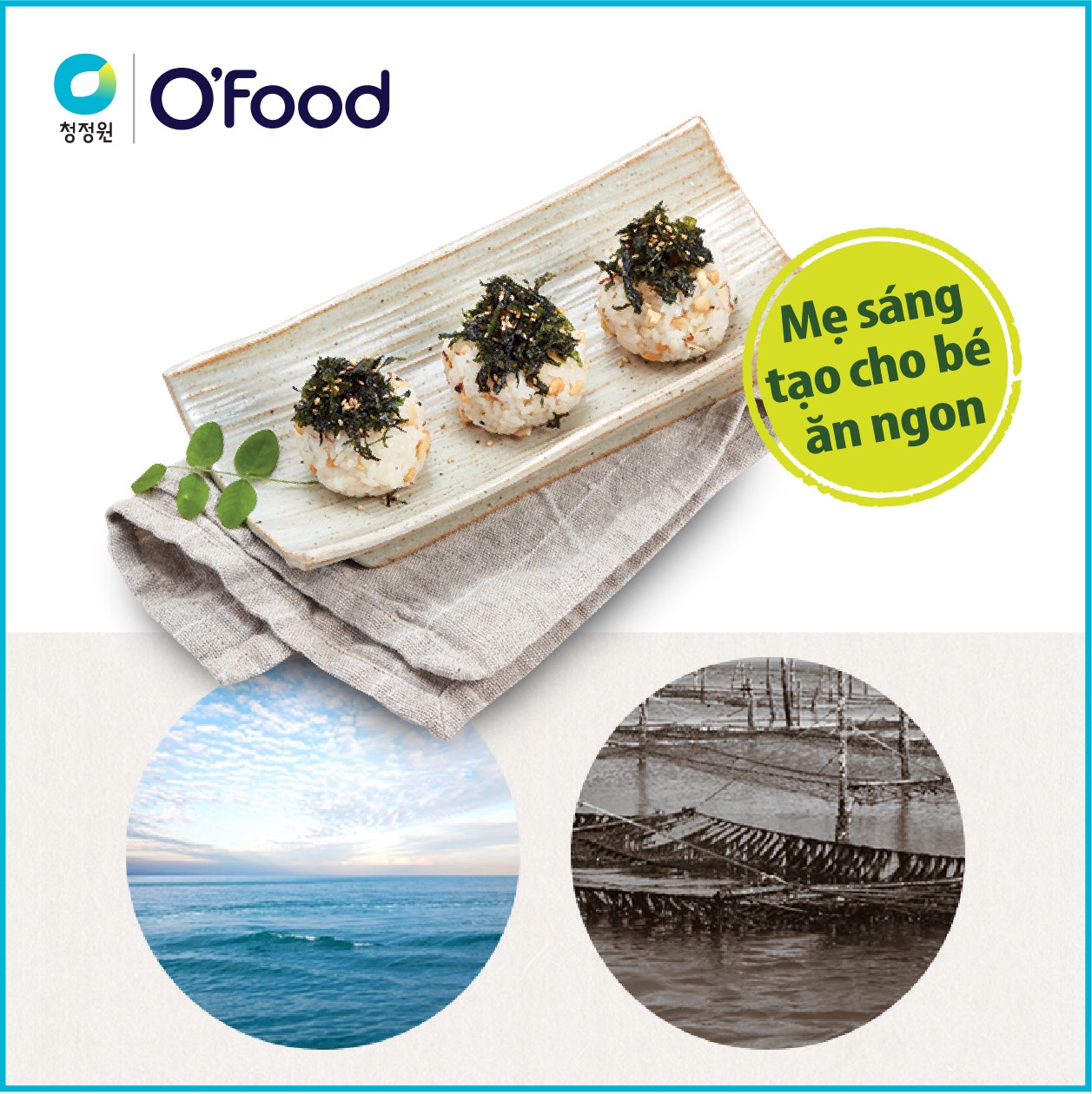 Rong biển giòn trộn gia vị O'Food