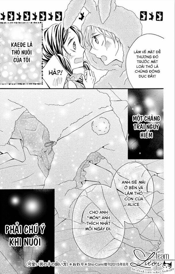 cách nuôi dưỡng 1 chàng trai dễ thương chapter 1 33