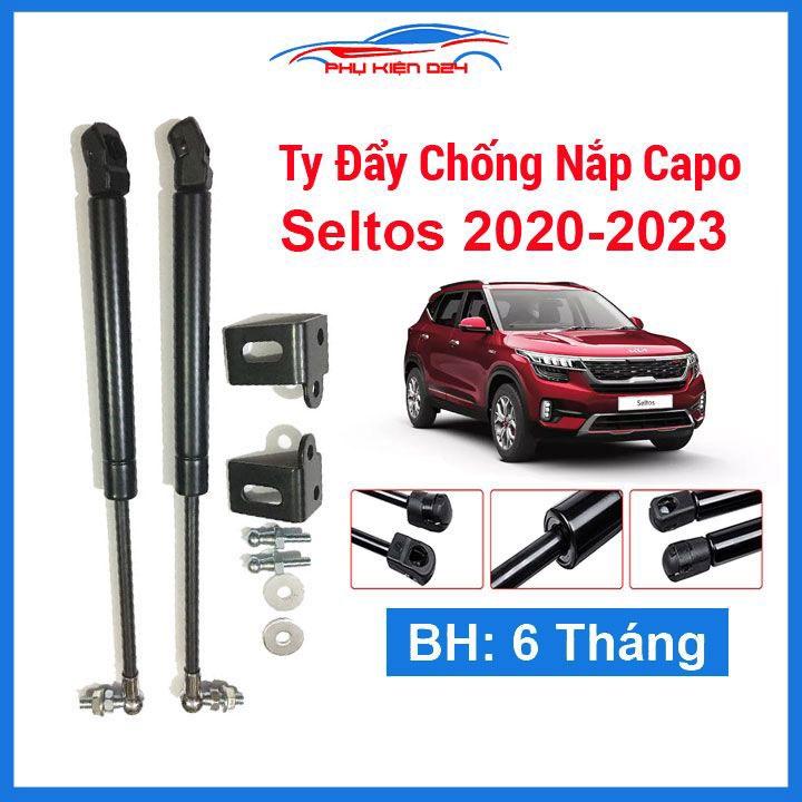 Ty capo, ty thủy lực chống nắp capo Seltos 2020-2021-2022-2023 mẫu ty ngắn