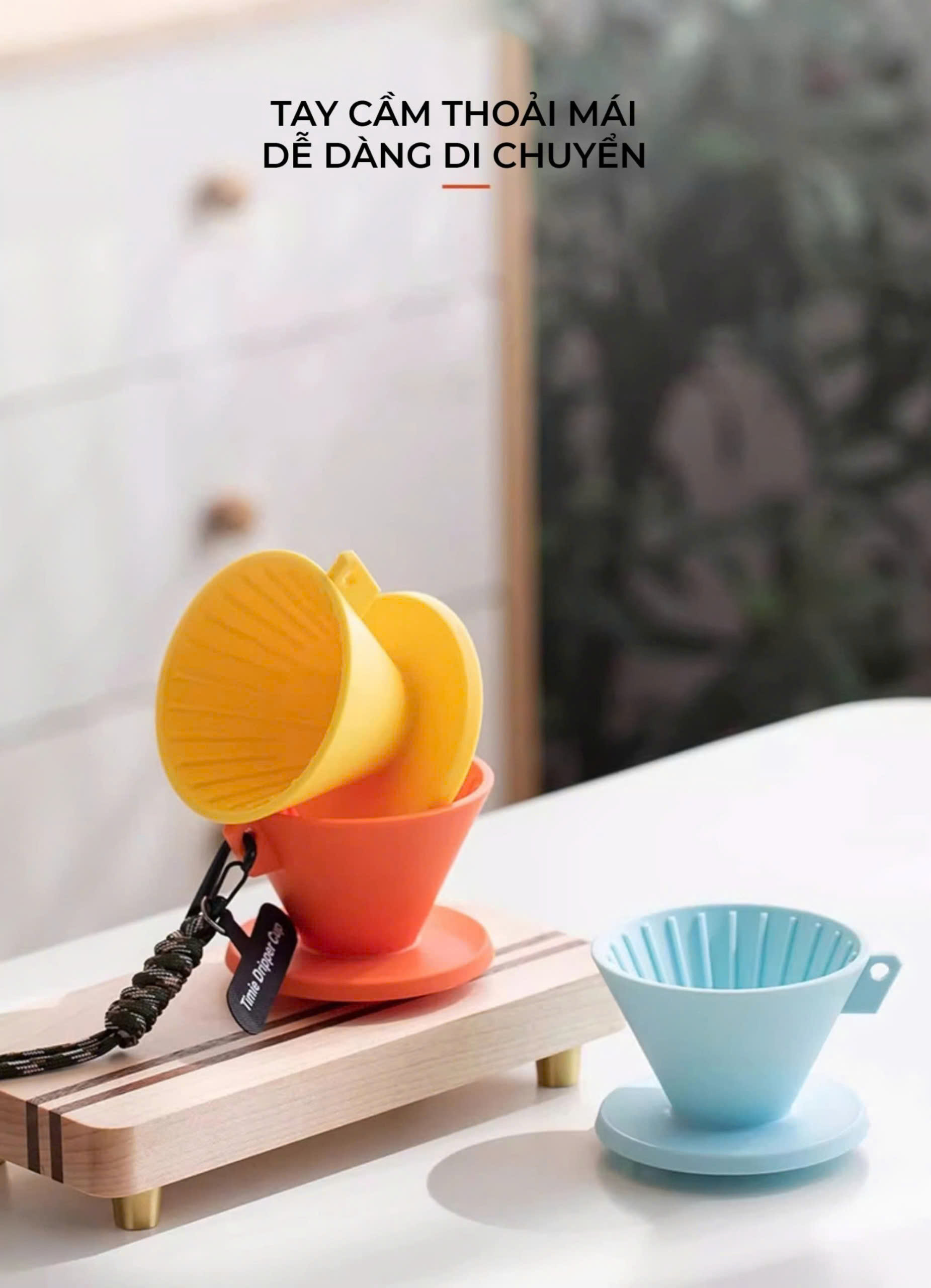 Ly phễu mini Timie Dripper Cup