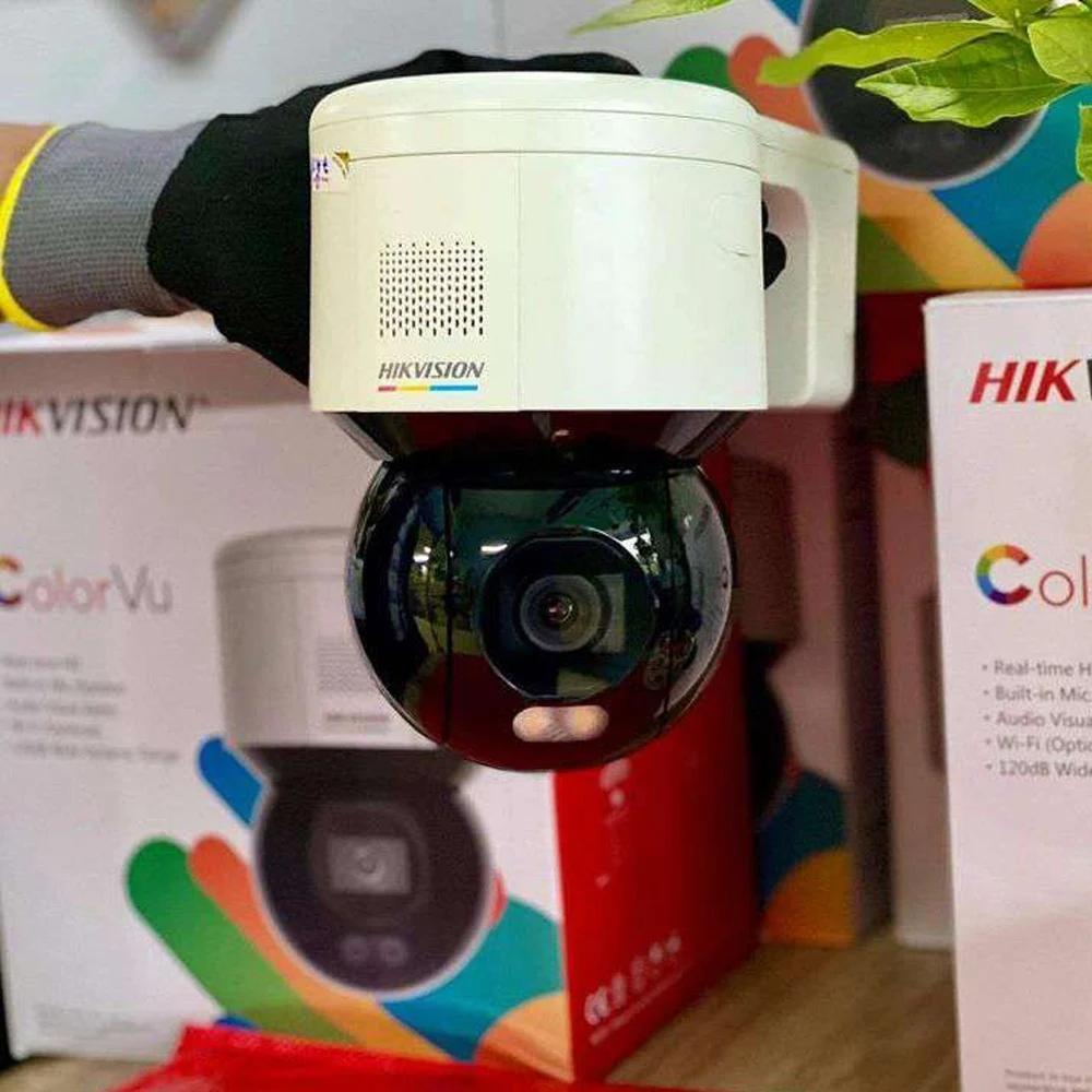 Camera IP Speed Dome hồng ngoại Wifi 4.0 Megapixel HIKVISION DS-2DE3A404IWG-E/W Tích hợp loa ngoài &amp; Micro 2 chiều ,.-Hàng chính hãng