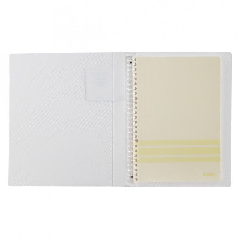 Sổ Binder File Dot Grid nhựa kẹp B5 - 40 tờ ; MS: 545