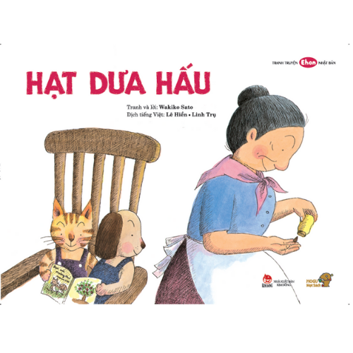 Ehon - Phát triển tư duy - Hạt Dưa Hấu - cho bé 3-6 tuổi