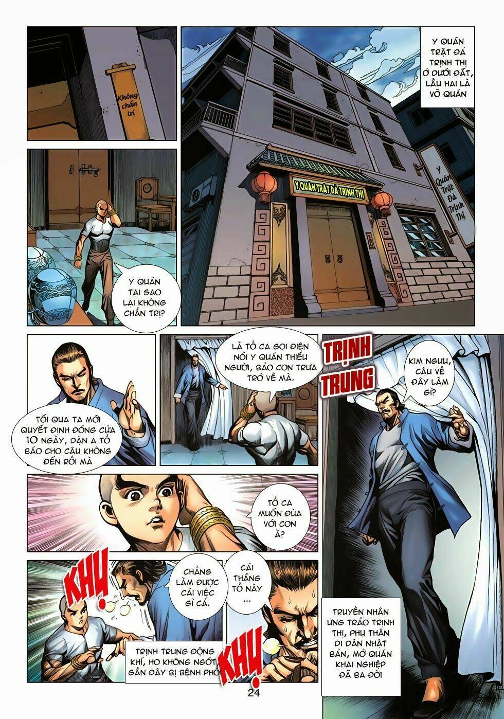 tân tác long hổ môn chapter 627 24