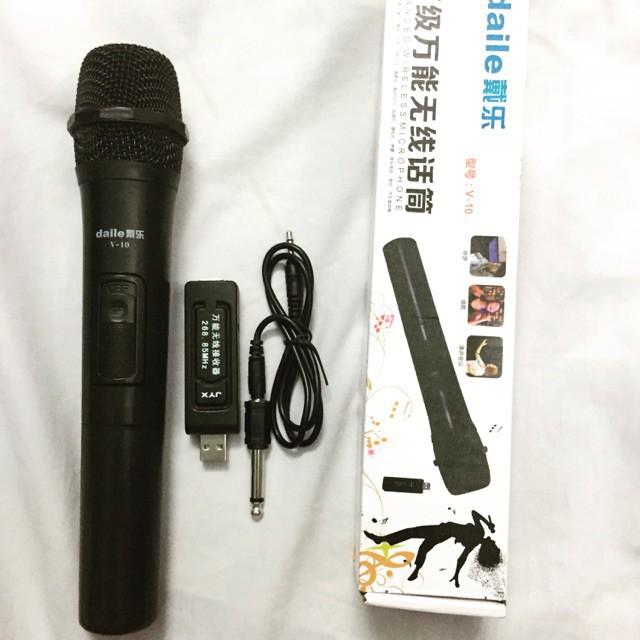 Micro Karaoke Không Dây Daile V10