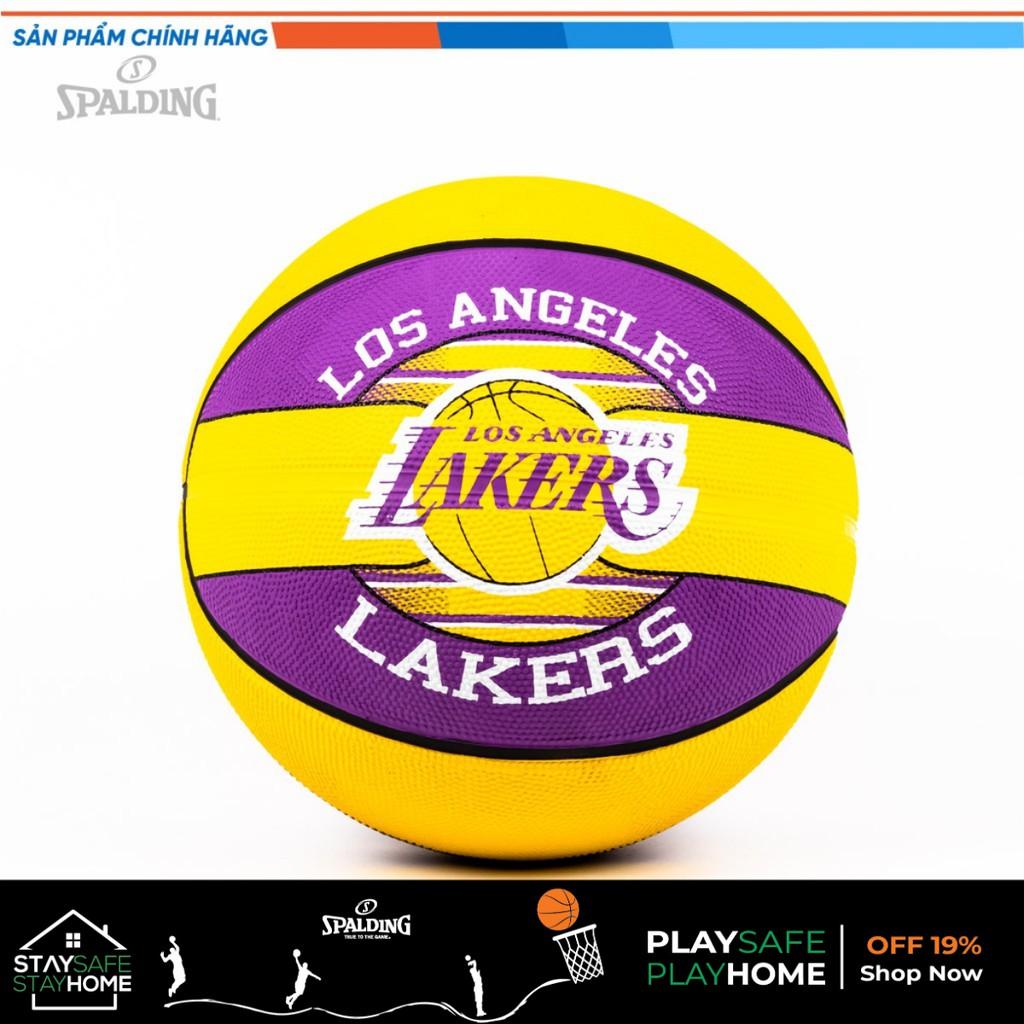 Quả Bóng rổ Spalding NBA TEAM LOS ANGELES LAKERS | Size 7 | mã 83-510Z (OUTDOOR)