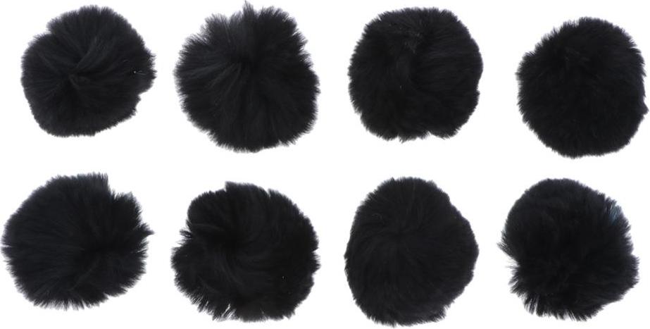 Set 8 Quả Bông Mềm Mại Dùng Làm Móc Chìa Khóa / Phụ Kiện Dễ Thương