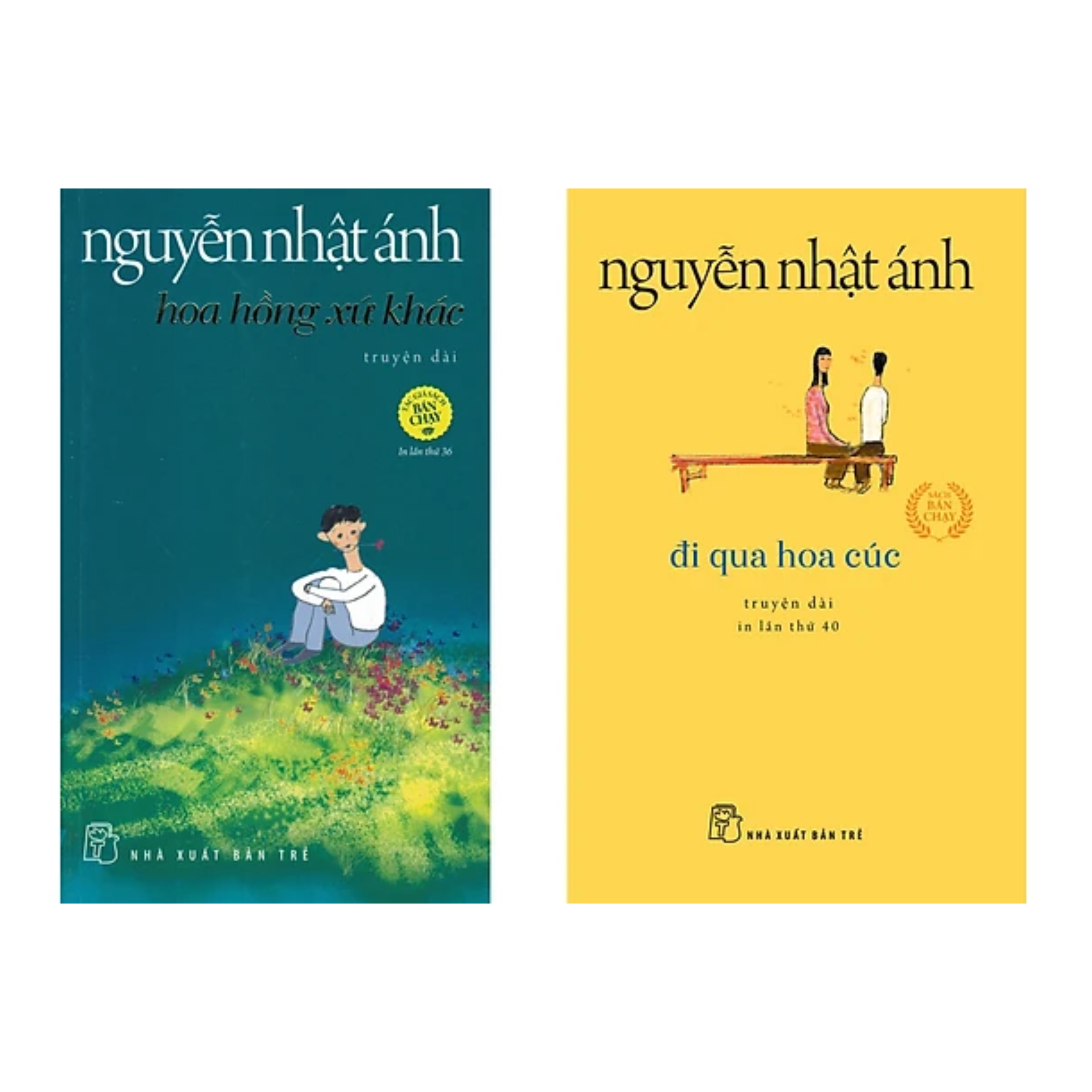 Combo sách Nguyễn Nhật Ánh: Đi Qua Hoa Cúc + Hoa Hồng Xứ Khác