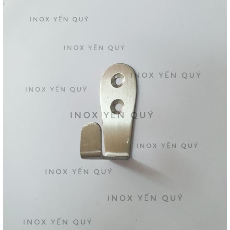 Móc đơn inox khoan tường treo đồ inox, quần áo, đồ đa năng tiện dụng mọi nơi