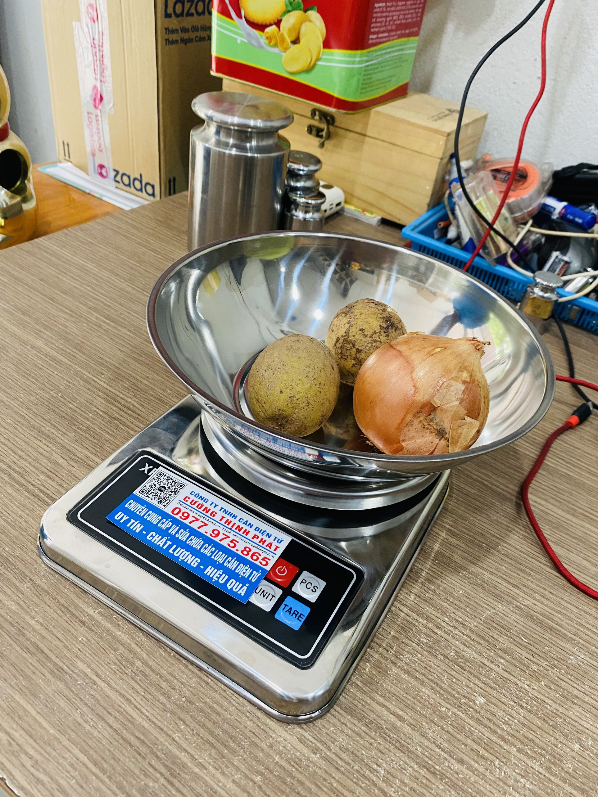 Cân điện tử inox nhà bếp 5KG