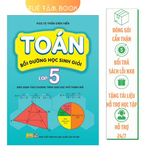 Sách - Toán bồi dưỡng học sinh giỏi Toán 5