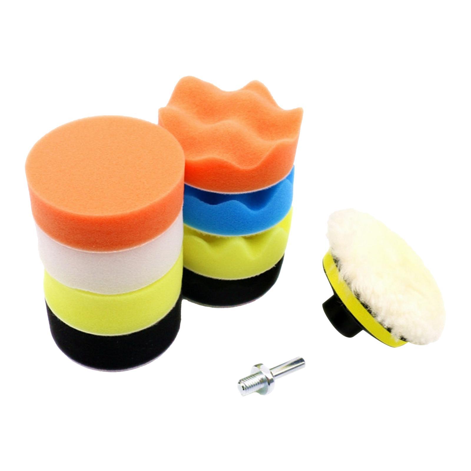 3"/4"/5" Auto Waxing Polishing Buffing Sponge Pads Car Polisher