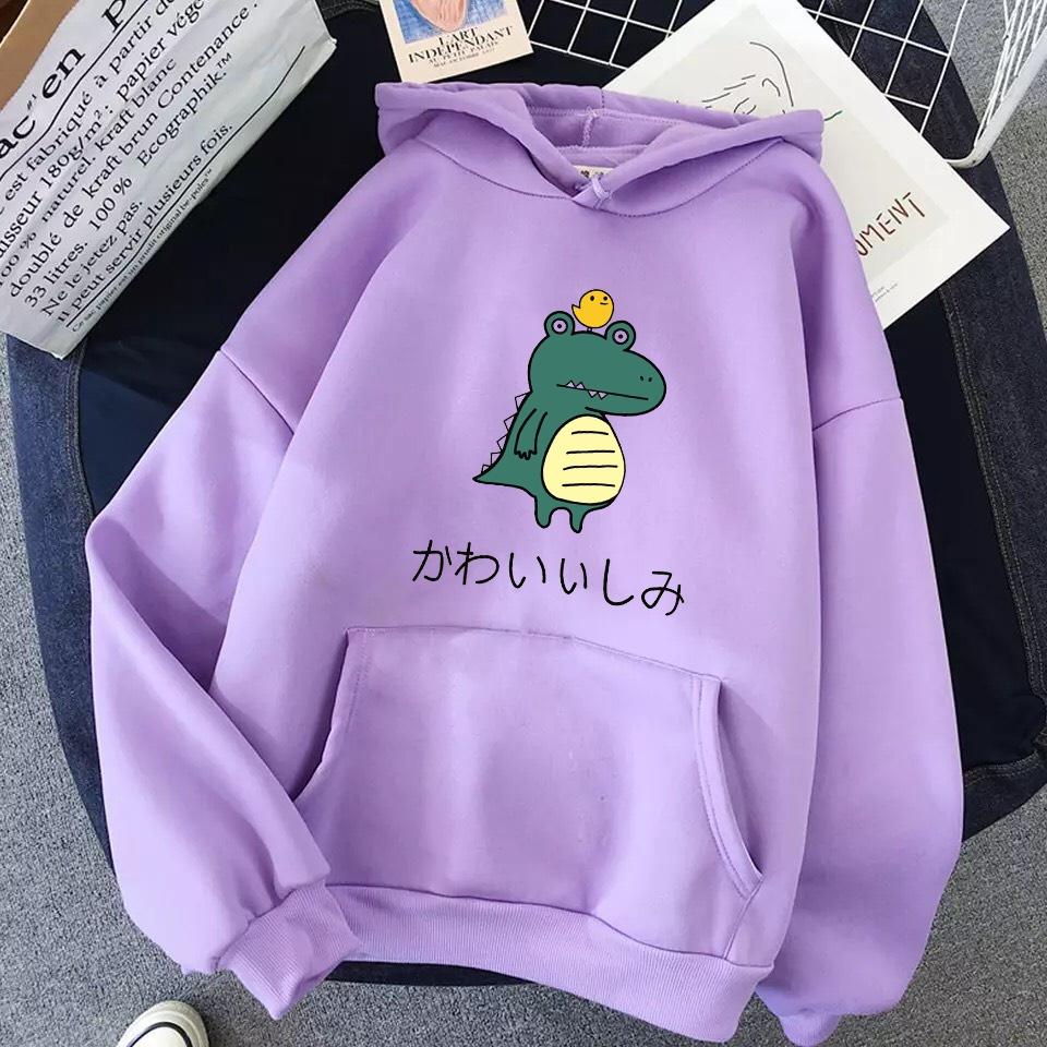 ÁO HOODIE NAM NỮ IN KHỦNG LONG